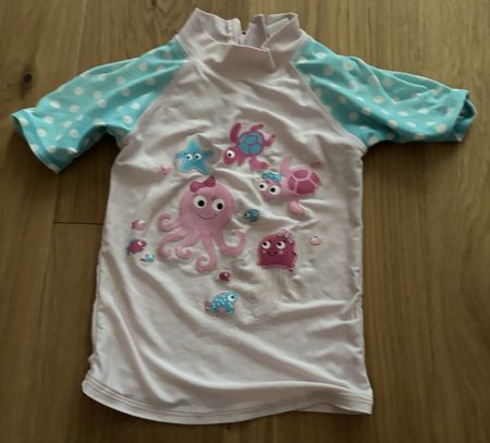 UV-Shirt Grösse 98 mit Meeres-Motiv zum Austragen