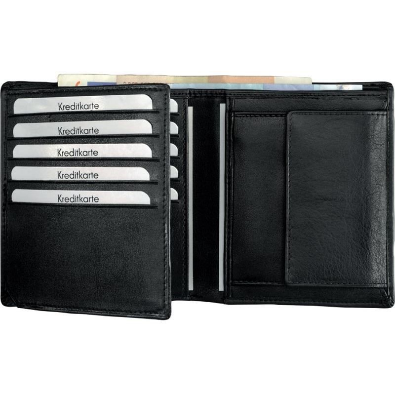 Portafogli: Kombi-Brieftasche, Leder, schwarz – Nuovo e nell'imballaggio originale da St. Gallen venduto da cointec 4