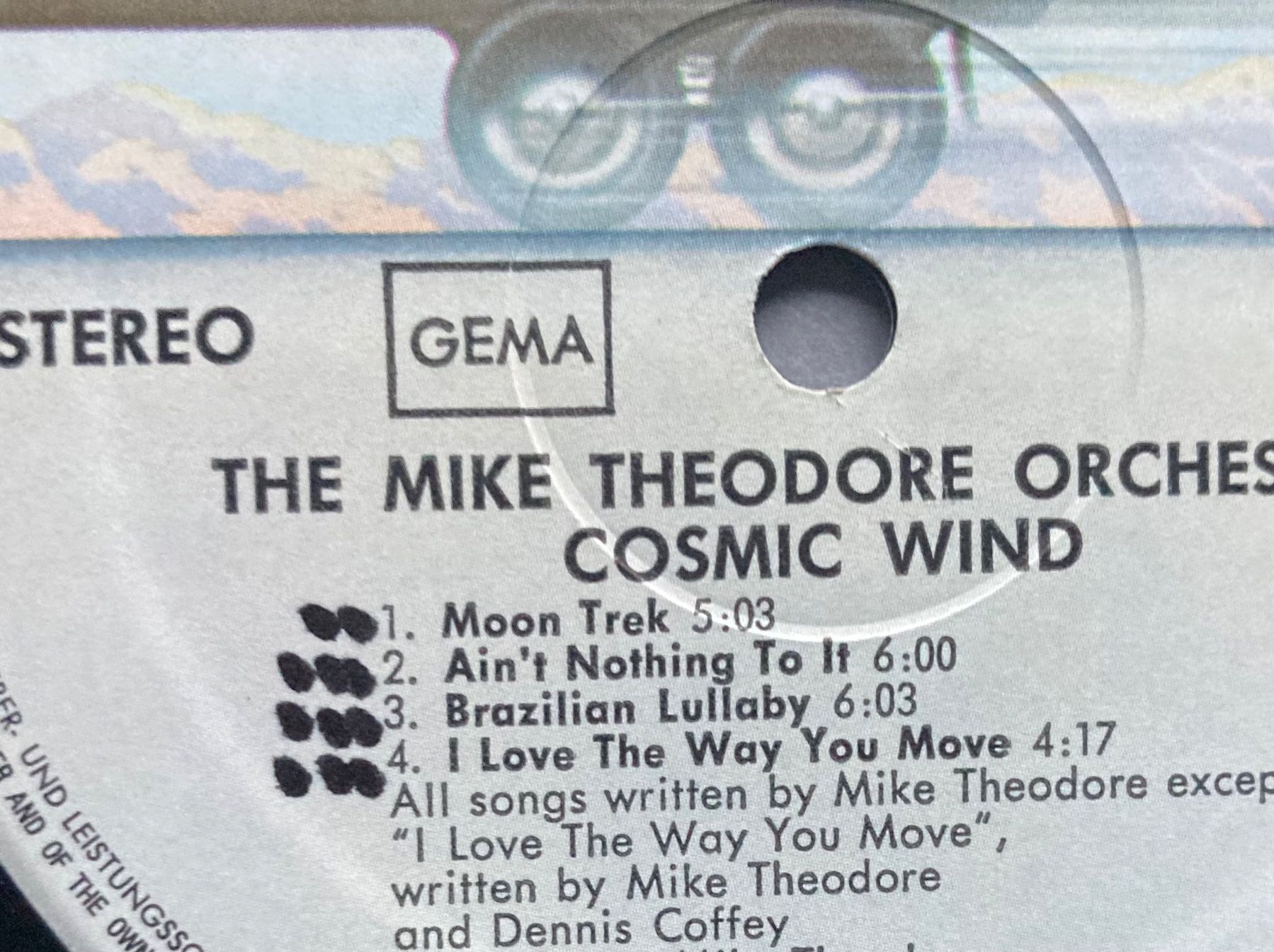 Dischi in vinile: THE MIKE THEODORE ORCHESTRA - COSMIC WIND – Usato da Poliez-Pittet venduto da Newtown-Records 5