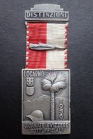 Medaille Ticino Tessin Locarno 1956 Militär