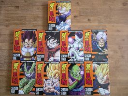 Dragon Ball Z DVD Boxen Season 1–9 Komplett Englisch