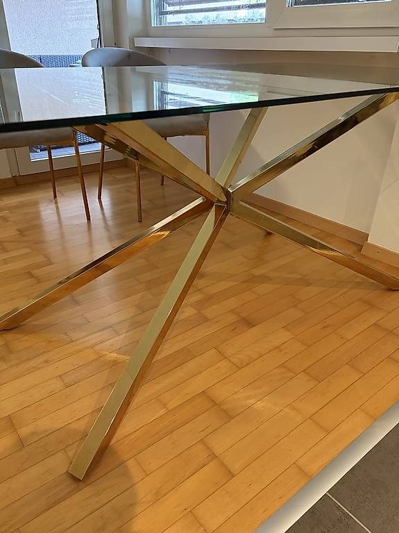Beliani Tavoli: Glastisch 160 x 90cm – Usato da Schönenwerd venduto da roo_9f5d 1