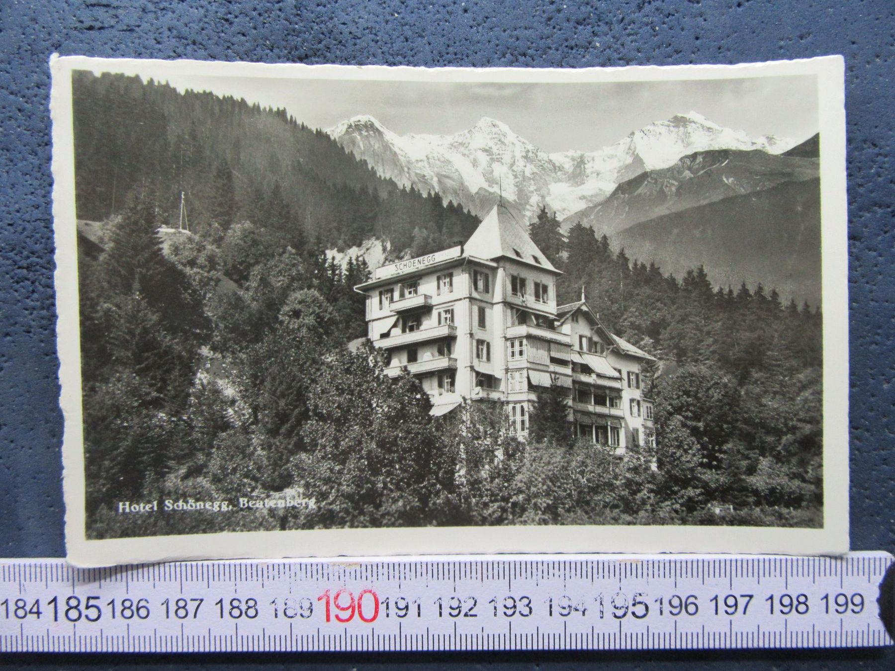 Cartoline postali: BEATENBERG HOTEL SCHÖNEGG BEO AK 1931 – Usato da Ettingen venduto da Hausi4711