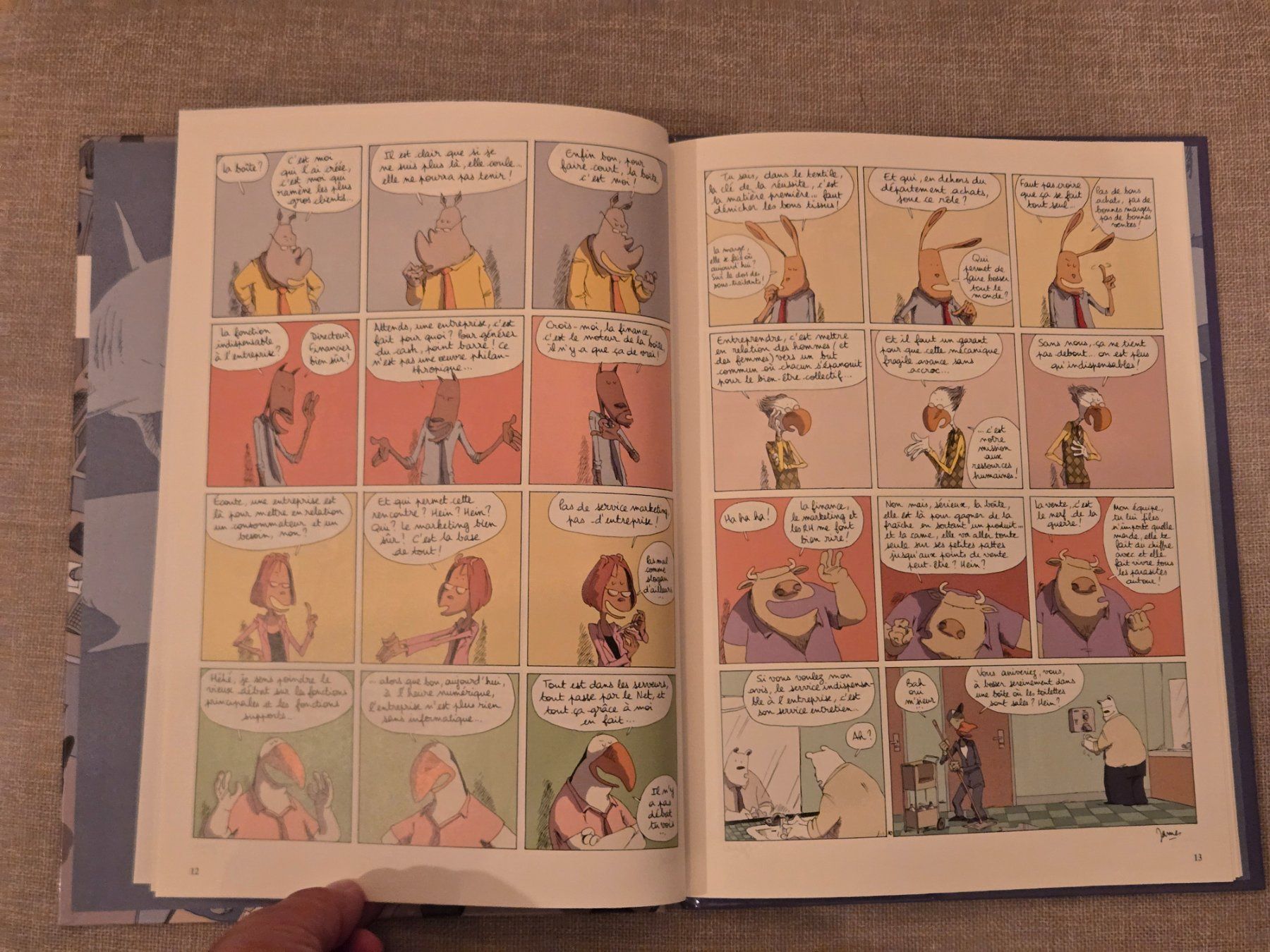 Fumetti: Dans mon Open Space N°1 - Business Circus - EO – Usato da Crémines venduto da Blakedrake 6