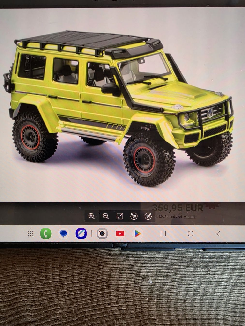 Absima RC Modellbau: 1:10 EP Crawler CR4.4 "WOLF" hellgelb RTR – Neu und originalverpackt aus Arni AG von MrBlue 2