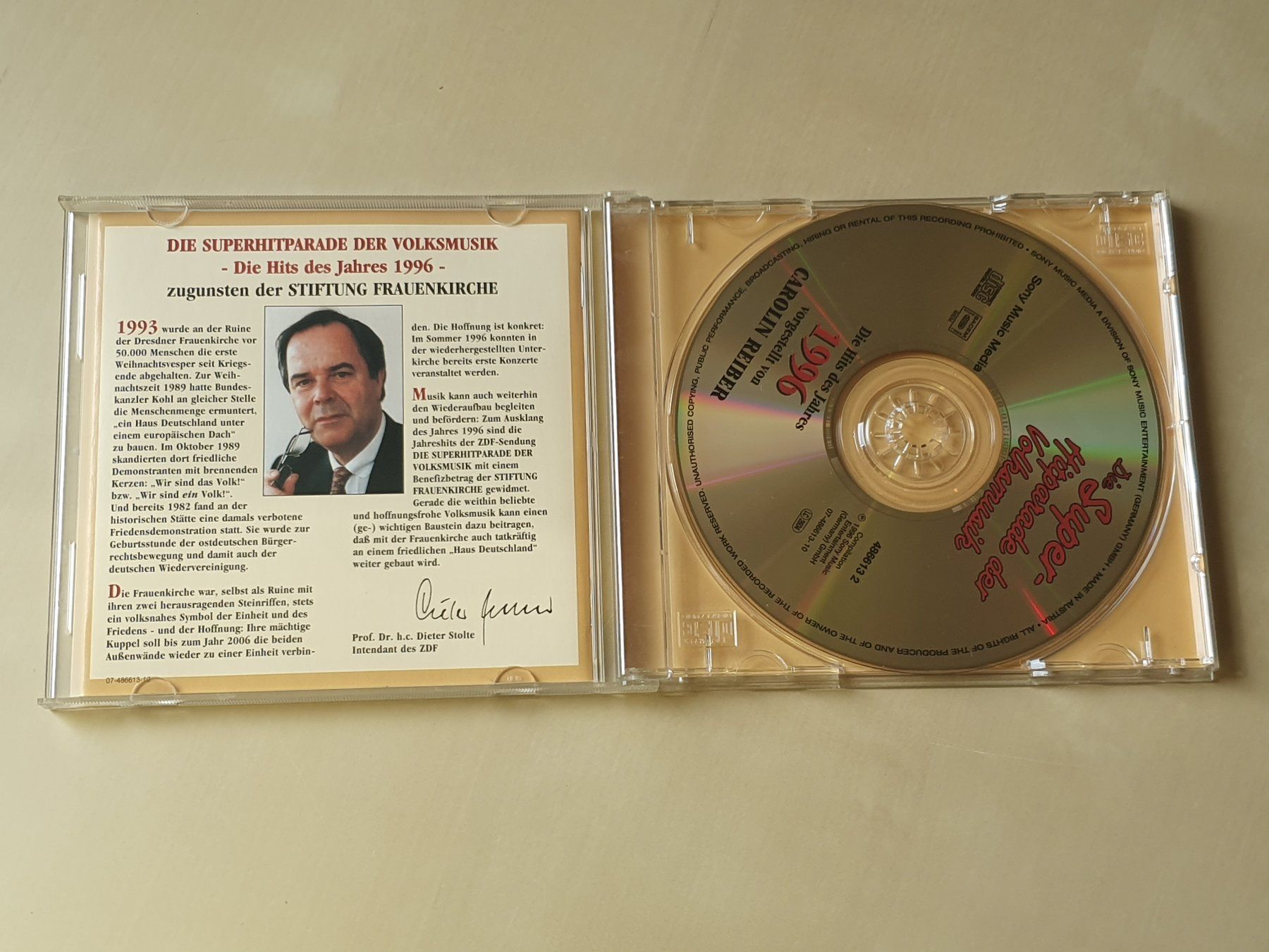 CD: Die Super Hitparade der Volksmusik 1996 – Usato da Stansstad venduto da collectorsshop 2
