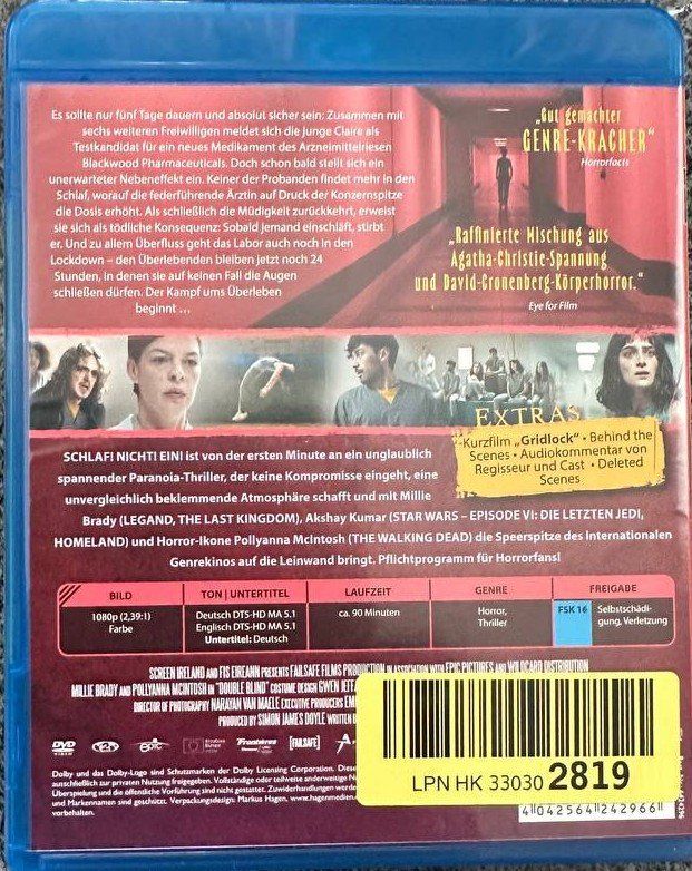 Tutti i DVDs: Schlaf! Nicht! Ein! Top Thriller – Usato da Beringen venduto da Mantafisch1 1