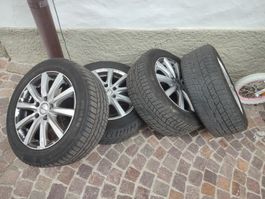 4 jantes Platin Wheels 7JX16H2  5x112  ET 38  avec boulons