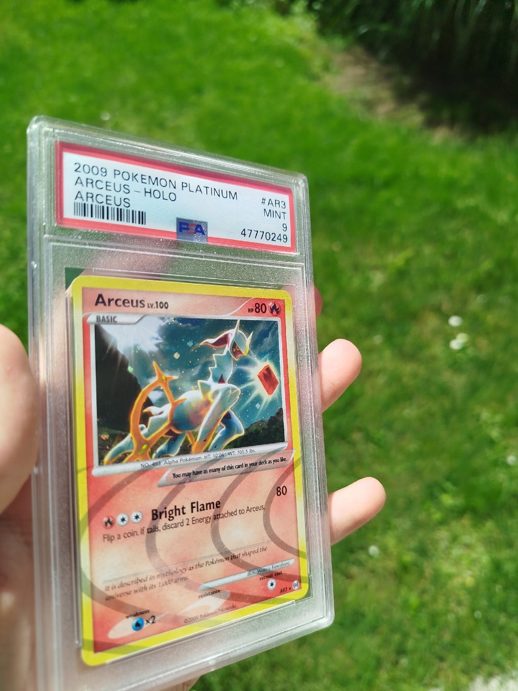 Pokémon Carte collezionabili: Arceus lv100 ar3 PSA 9 – Nuovo (secondo la descrizione) da Rheinfelden venduto da pru_9fqg 1