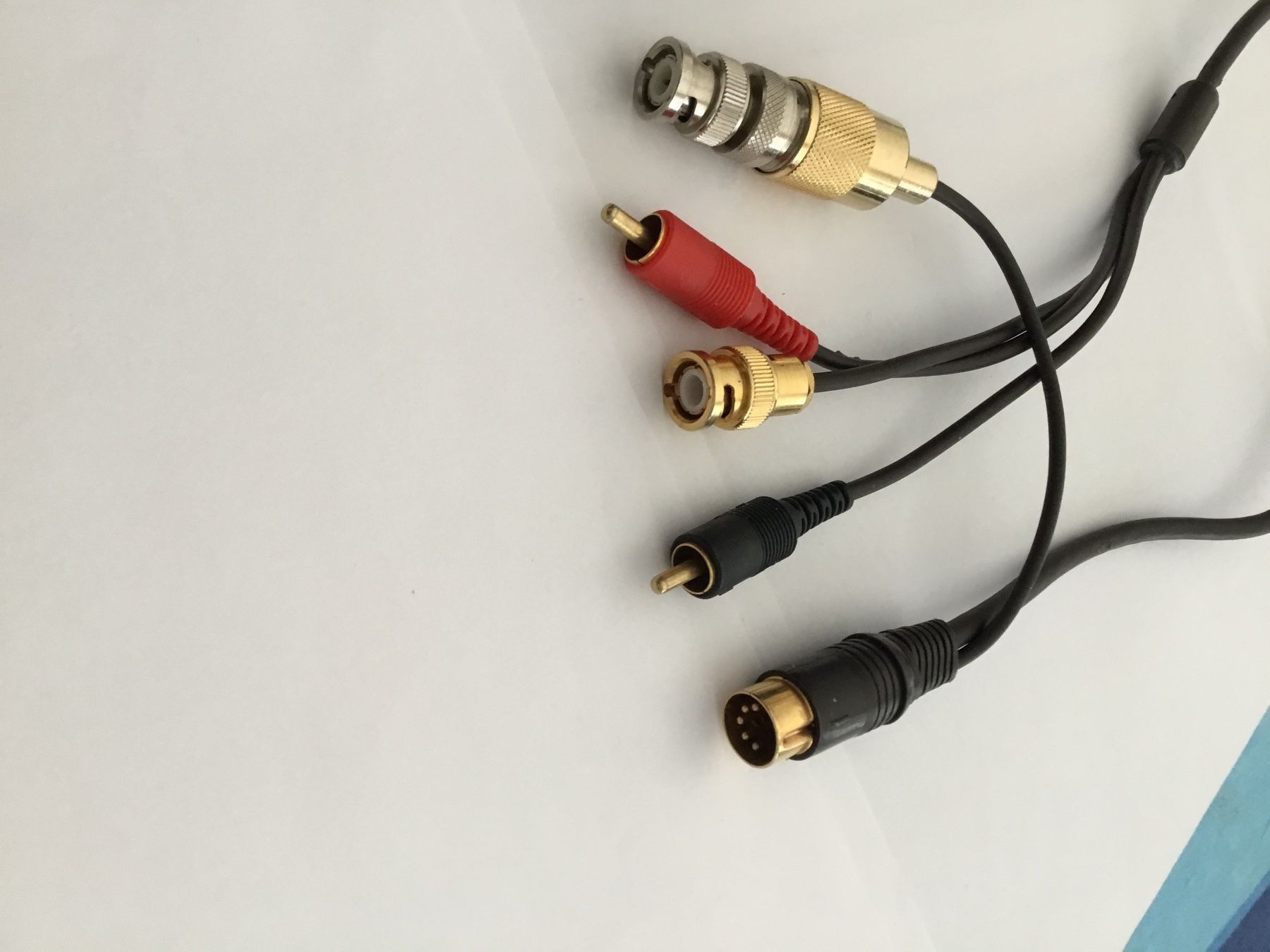 Kabel: VHS Kabel Cinch s Kabel Neu Wertig – Neu (gemäss Beschreibung) aus Blauen von sternchen66
