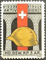 Soldatenmarke 2.WK, HD-Bew Kp 3 AR, Wi HD-Bew 16