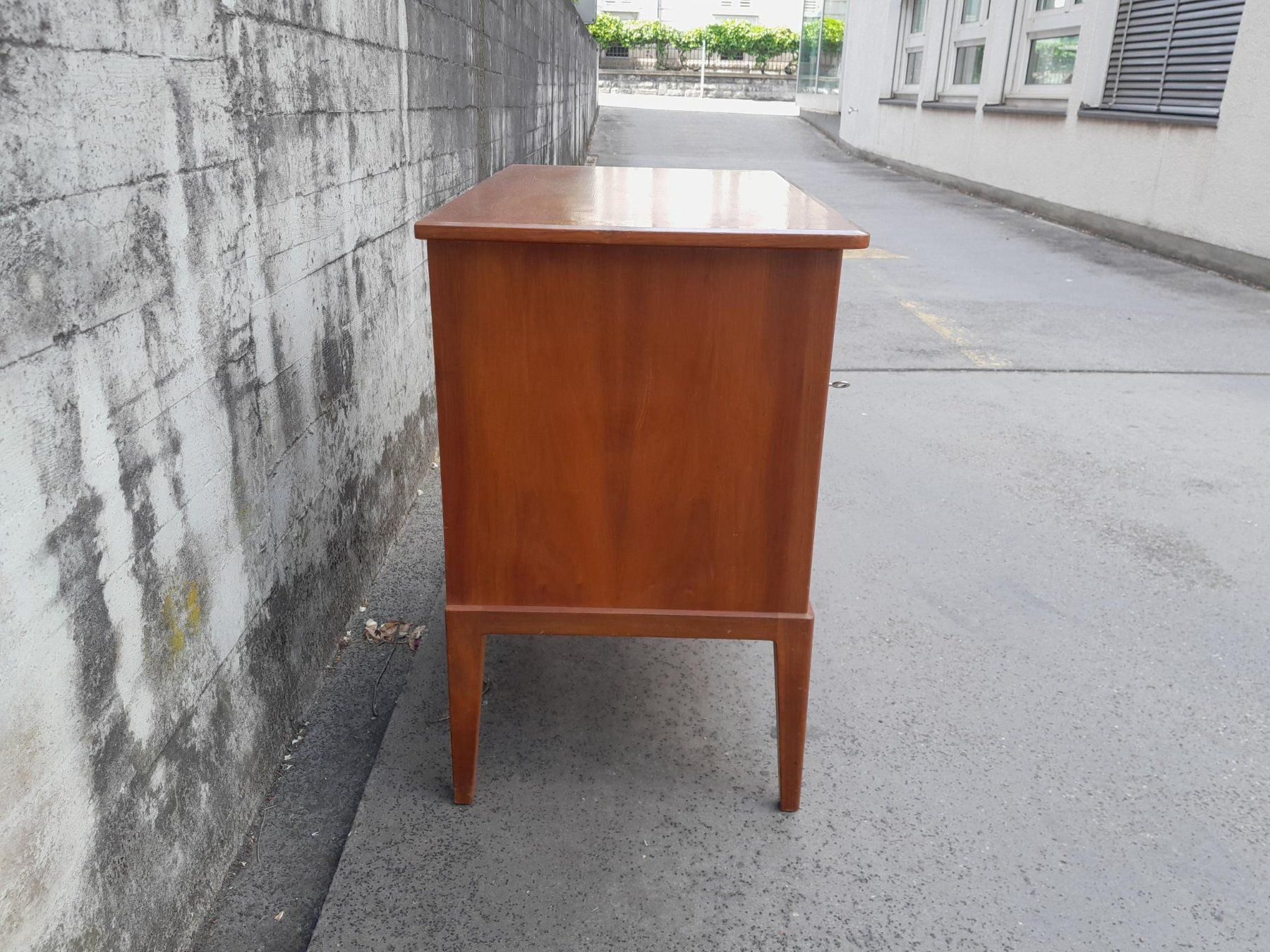 Cassettiere: Vintage Lateral Rolladen Kommode / Sideboard / Minibar – Usato da Männedorf venduto da Bel-view 3
