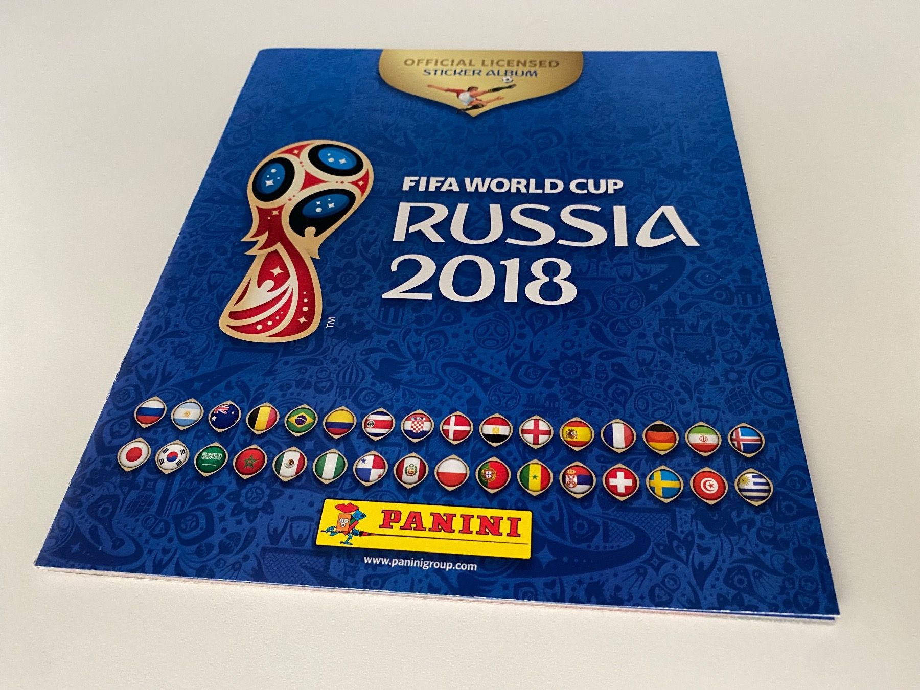 Panini Album: Panini Leeralbum World Cup Russland 2018 – AUT-Version – Usato da Hergiswil LU venduto da FcMalkov