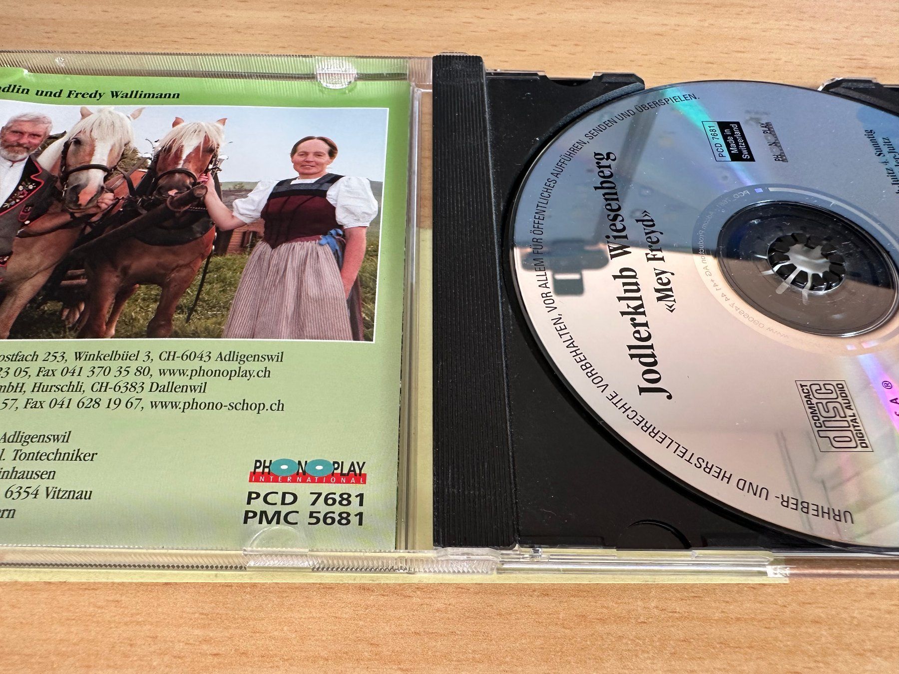 CDs: Jodlerklub Wiesenberg - Mey Freyd – Gebraucht aus Rikon im Tösstal von Alpenmutz 2