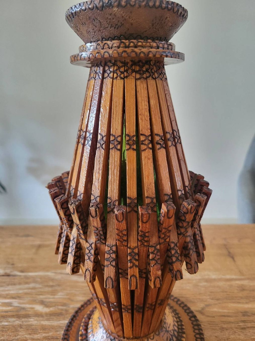 Vasen & Gefässe: dekorative Holzvase – Gebraucht aus Zürich von asafran 2