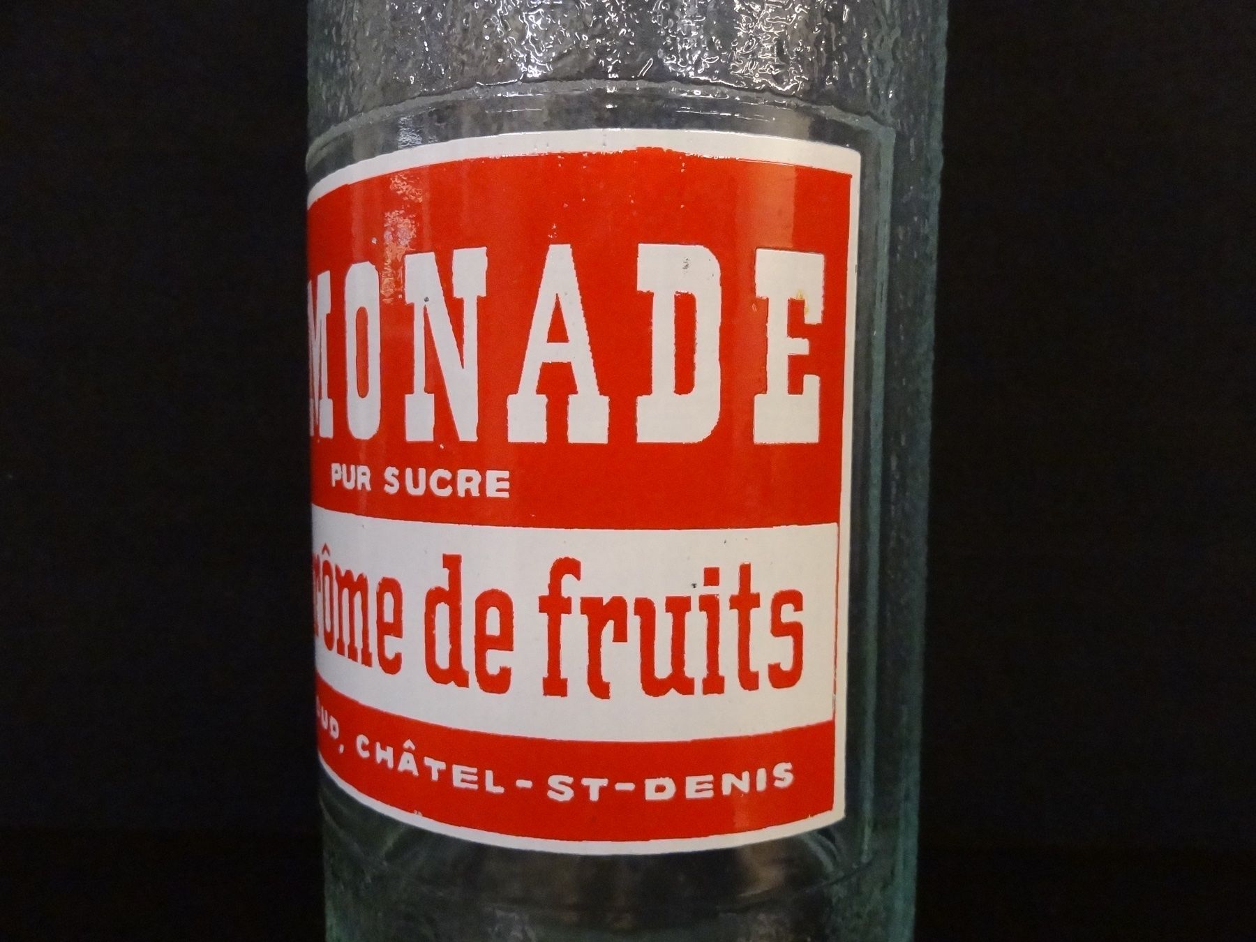 Gläser, Krüge & Flaschen: Flasche LIMONADE PUR SUCRE V. PILLOUD CHÂTEL-ST-DENIS 1954 – Gebraucht aus Kerzers von Flaschenposten 4