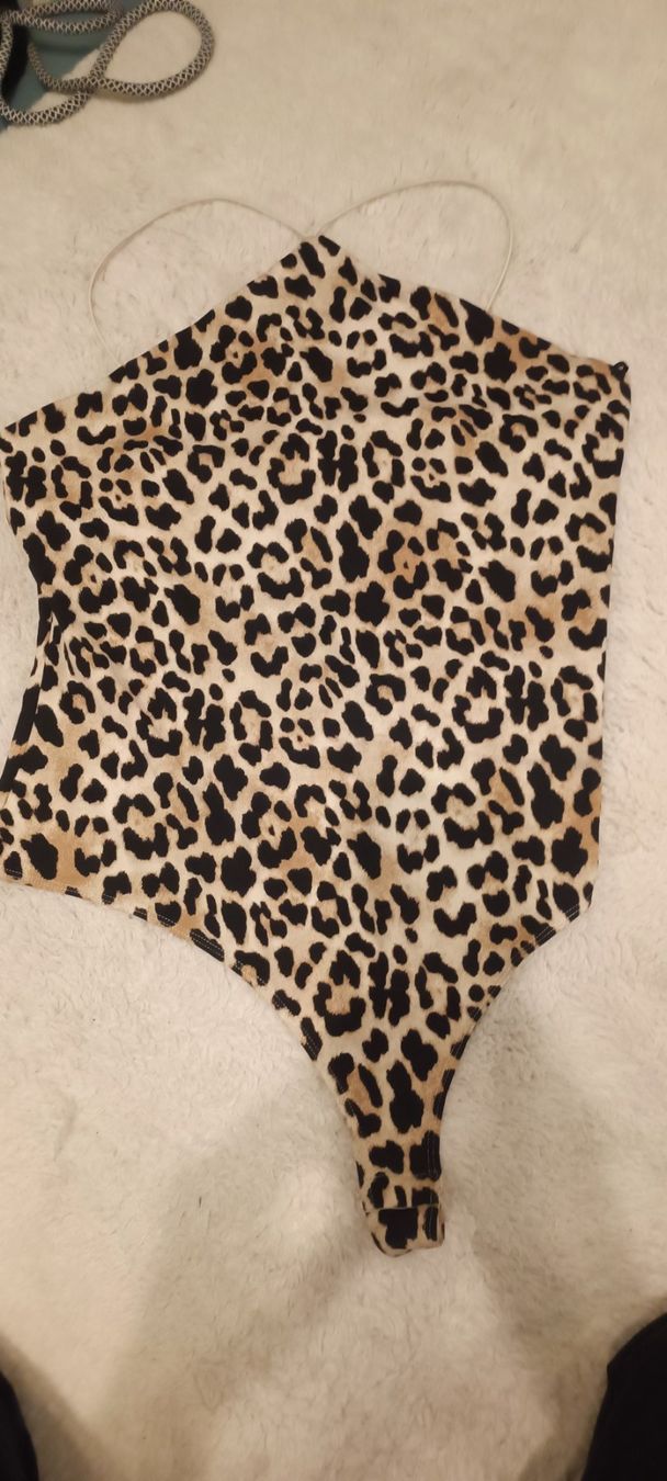 Top: Leopard Print Body - Sommer Must-Have! Gr. L – Nuovo (secondo la descrizione) da Zürich venduto da Sherin