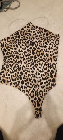 Leopard Print Body - Sommer Must-Have! Gr. L