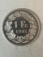 1 Fr. 1995 B unz- – schöner Glanz – Sammlerstück
