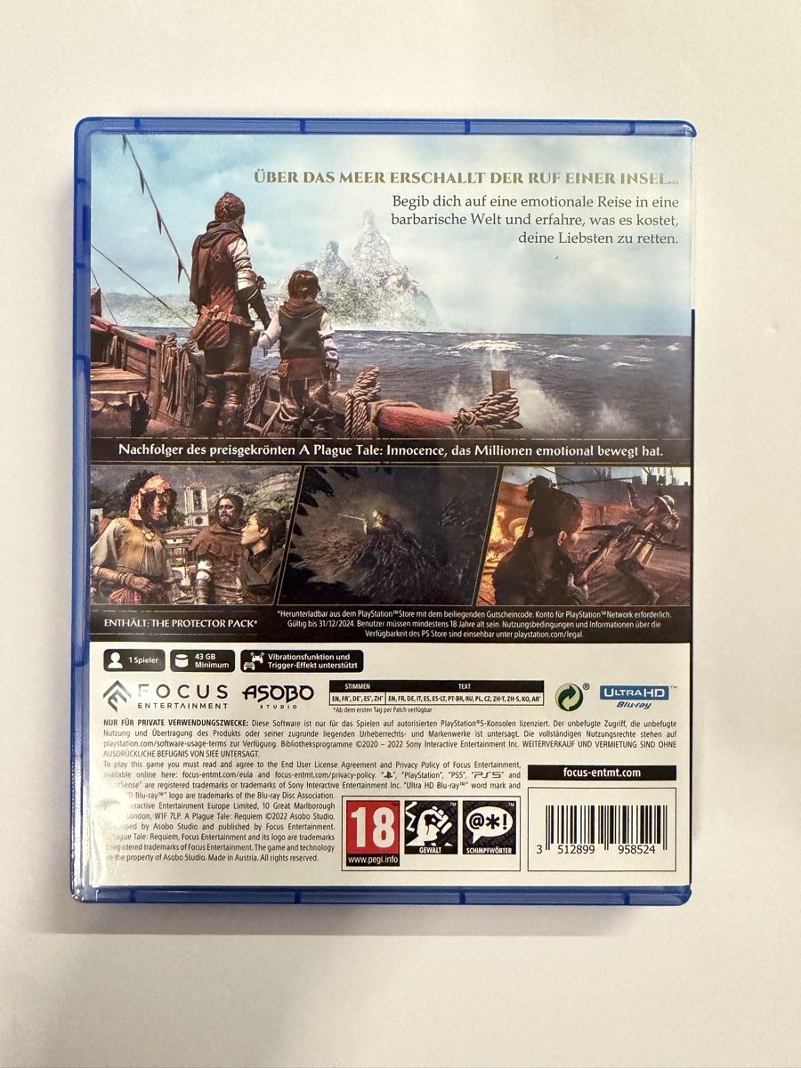 Sony Spiele: A Plague Tale Requiem Ps5 Game – Neu (gemäss Beschreibung) aus Hendschiken von Jamie2006 1