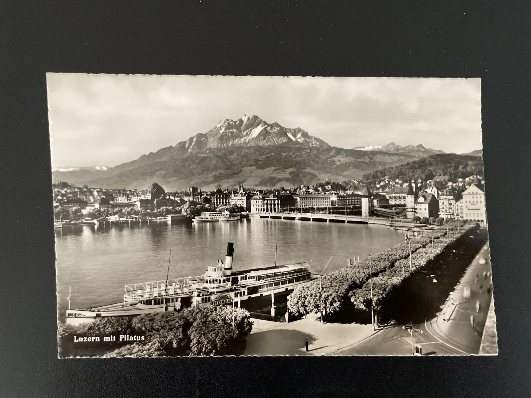 Cartoline postali: AK LU Luzern mit Pilatus – Usato da Thal venduto da Danny82
