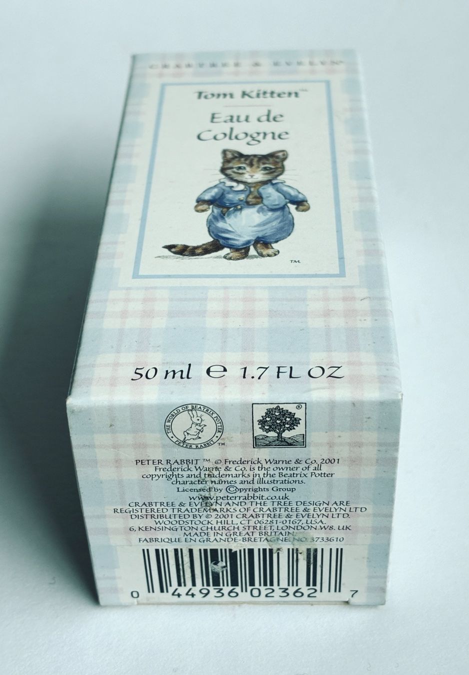 Parfum & Eau de Toilette: NEU Eau de Cologne "Tom Kitten" Crabtree & Evelyn 50ml Spray – Neu und originalverpackt aus Kloten von Nephty 1