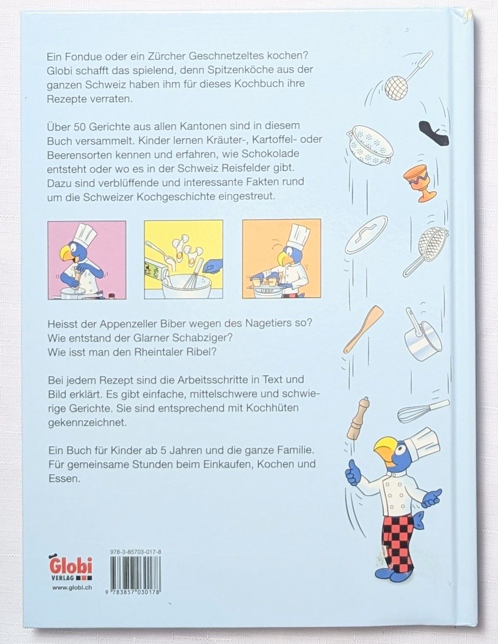 Libri: Globis Schweizer Küche - 1. Auflage 2014 - Globi Verlag – Nuovo (secondo la descrizione) da Wängi venduto da ABIZONE-86 4