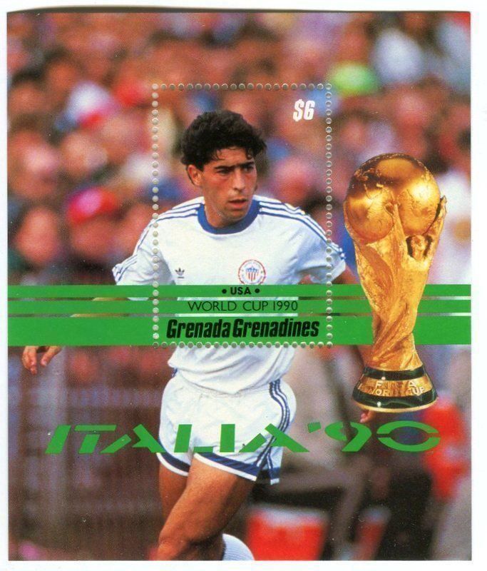 Tous les timbres: Block "Fussball". Grenada. – Neuf avec emballage d'origine à Basel par Butsch5