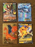 4 Pokémon Karten 