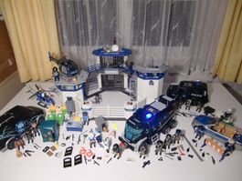 Playmobil Polizei Kommandostation - RIESIGES KONVOLUT