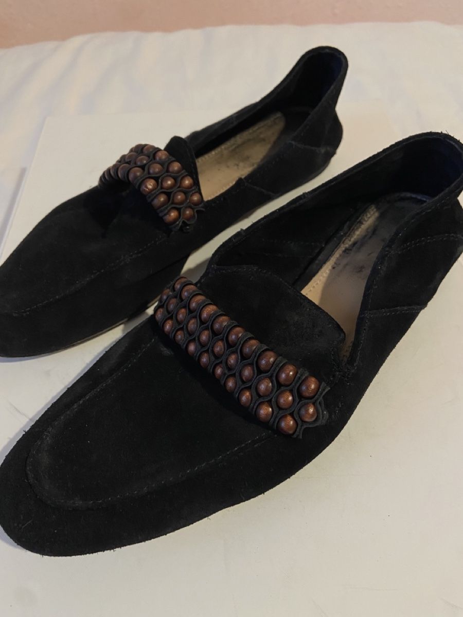 Zara Damenschuhe: Mocassins - ballerines noires en daim – Gebraucht aus Chêne-Bougeries von sor_9rzp 3