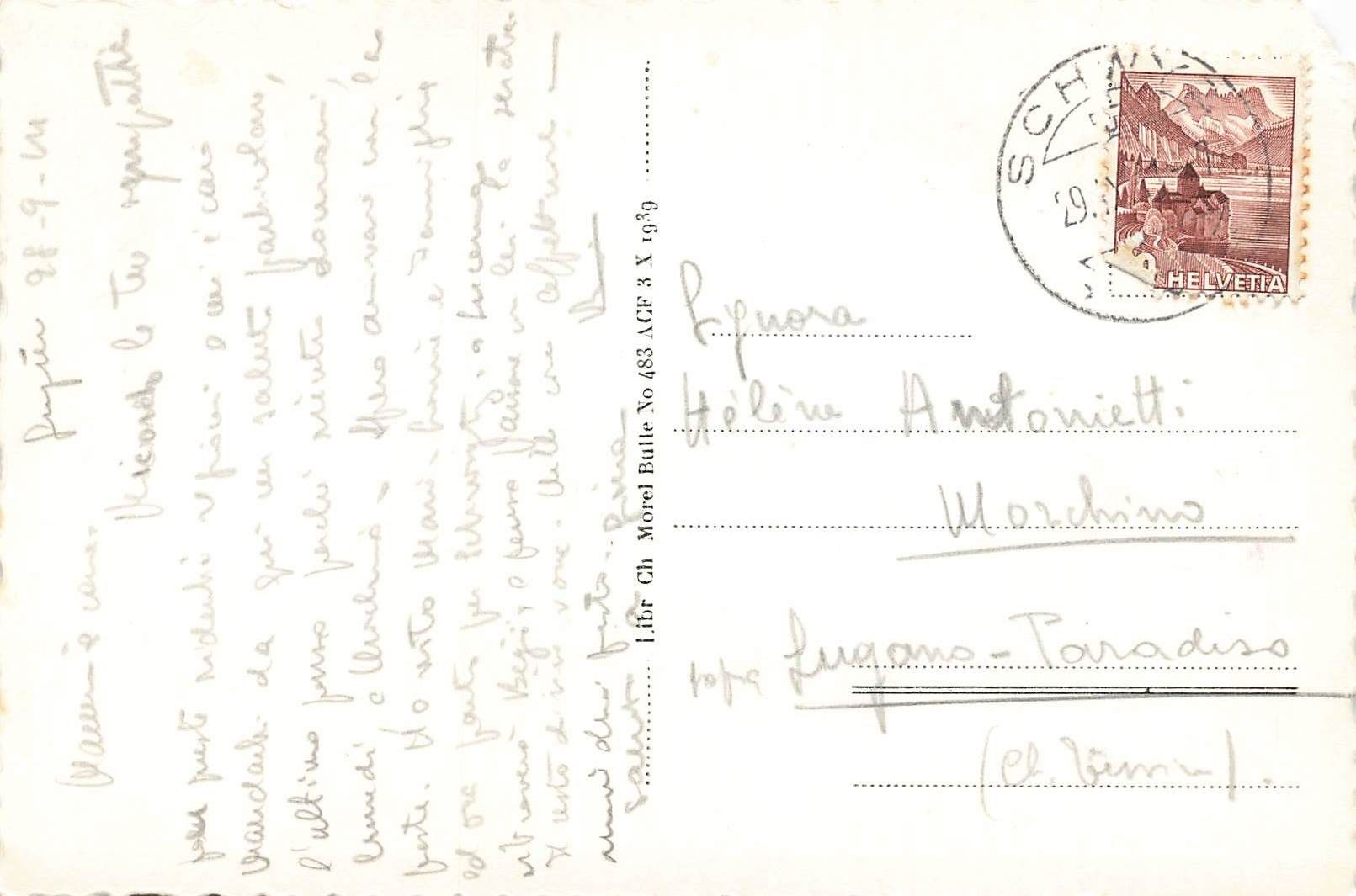Cartoline postali: Armailli du petit mont – Usato da Biasca venduto da Blenio71 1