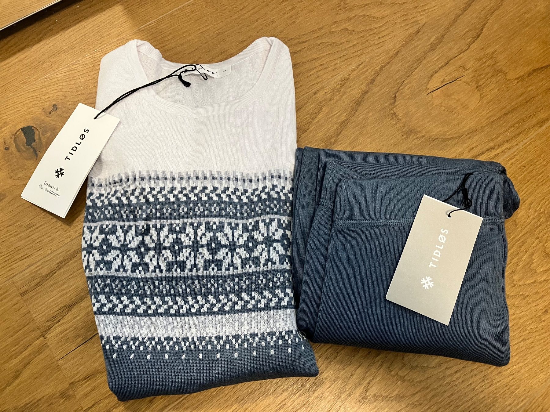 Lotti di vestiti: Tidlos-Damen-Set "Astrid" grau/weiss – Nuovo e nell'imballaggio originale da Boswil venduto da ale_tg2z 2