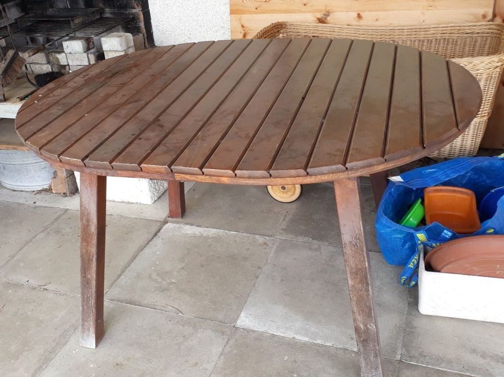 Gartentisch Holz ausziehbar Kaufen auf Ricardo