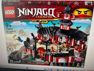 Lego Giocattoli: Lego 70670 Niniago Kloster des Spinjitzu – Usato da Volketswil venduto da Daniel68ernst