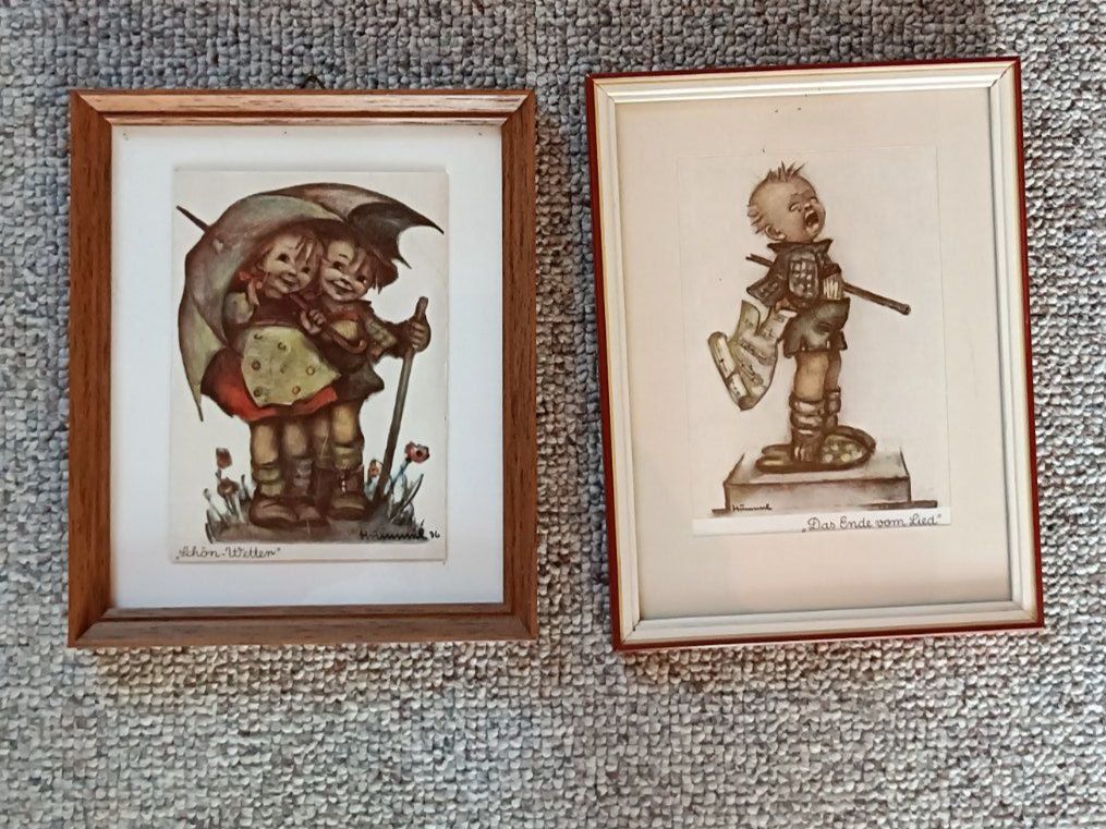 Posters & Illustrations: 2 Hummel Bilder gerahmt – D'occasion à Belp par selinez123