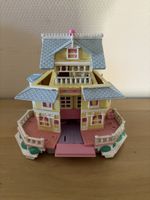 Maison de poupée Polly Pocket jaune bon état
