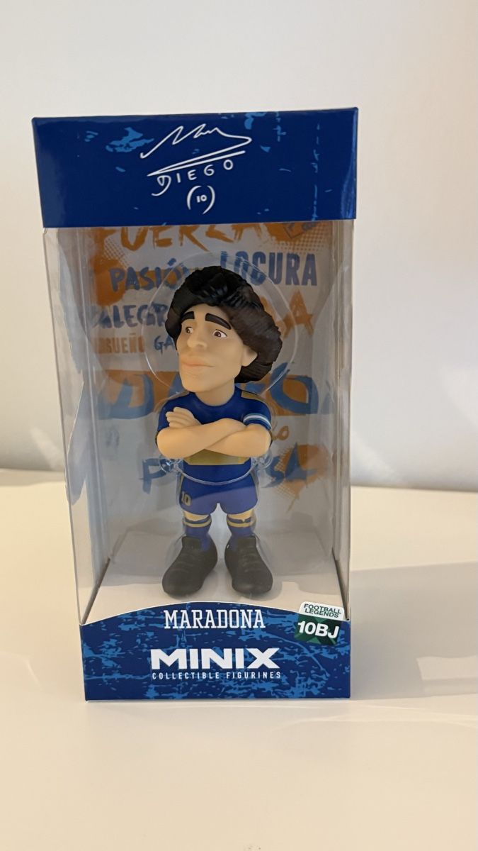 Statuette: Maradona Minix Figur – Nuovo e nell'imballaggio originale da Basel venduto da Zomeg