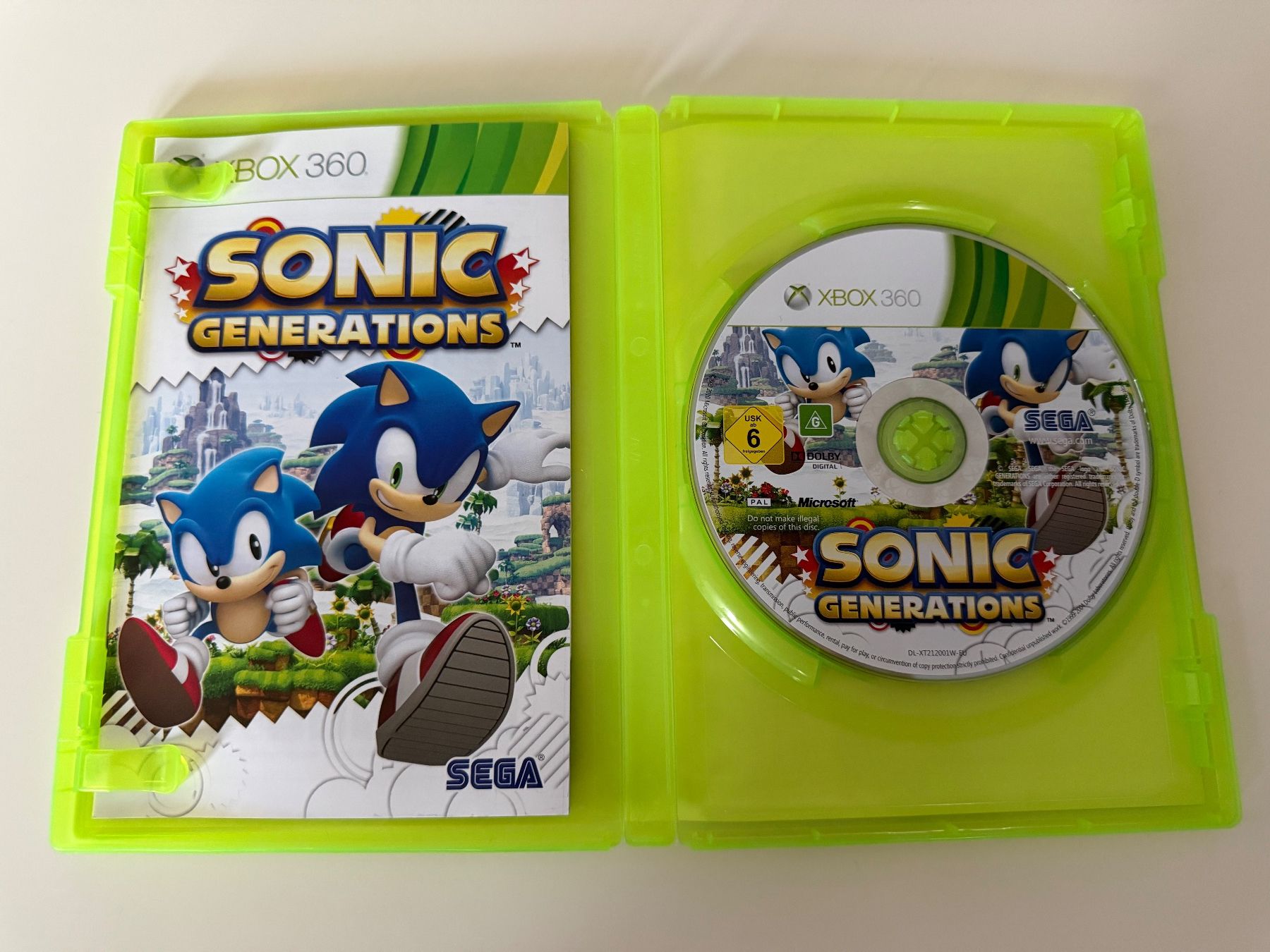 Microsoft Spiele: Sonic Generations - Xbox 360 - Top Zustand – Neu (gemäss Beschreibung) aus Altstätten SG von sheamus 2
