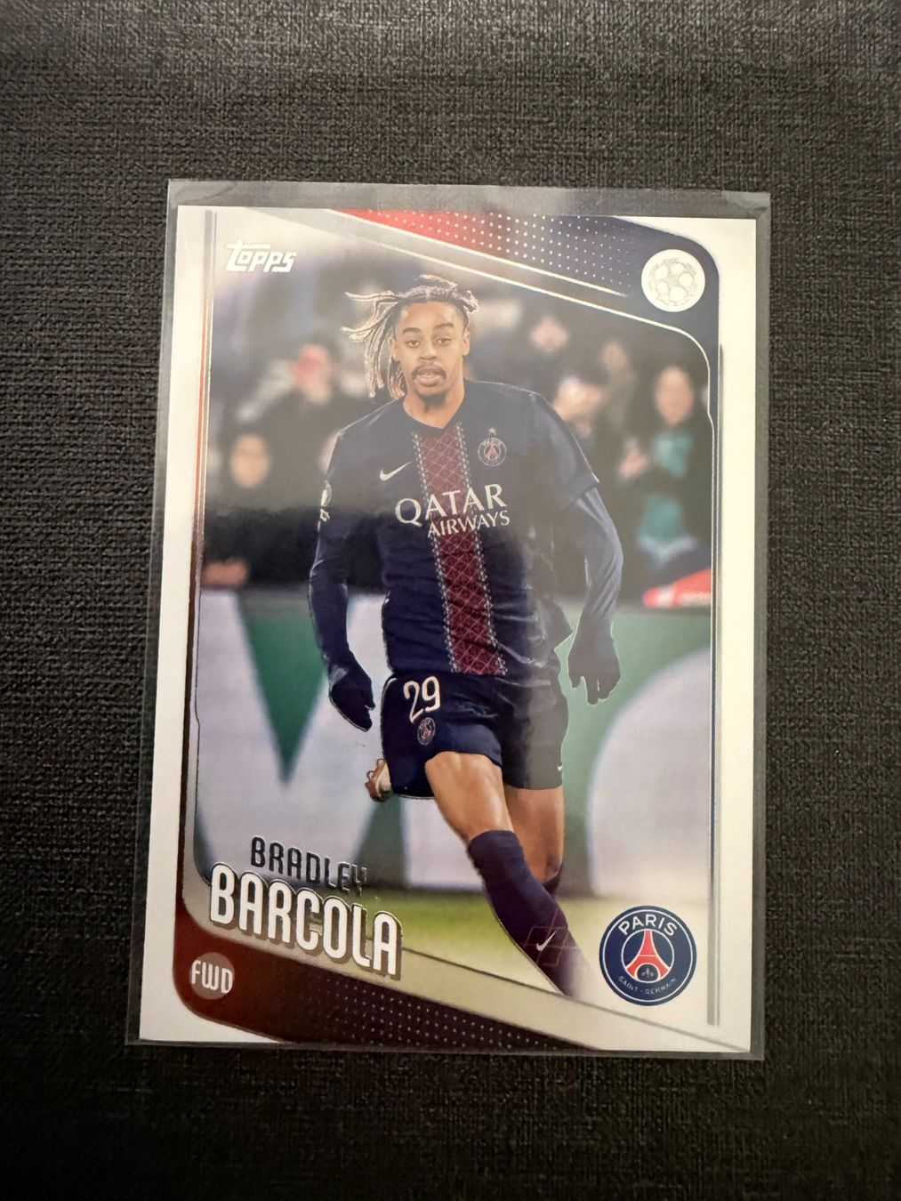 Topps Cartes à collectionner: Topps Bradley Barcola Paris Saint-Germain – D'occasion à Burgdorf par Sports_Cards_3400