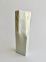 Vase Rosenthal Studio-Linie forme asymétrique blanc