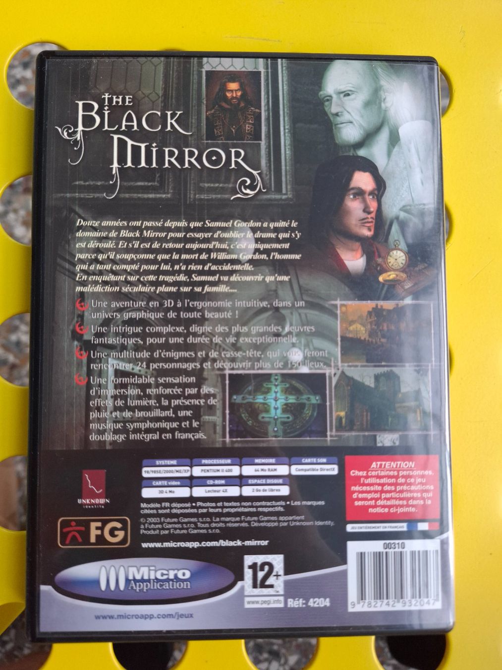 Jeux: Jeu PC The Black Mirror Micro Application occasion – D'occasion à Biel/Bienne par schtrubelimutz 1