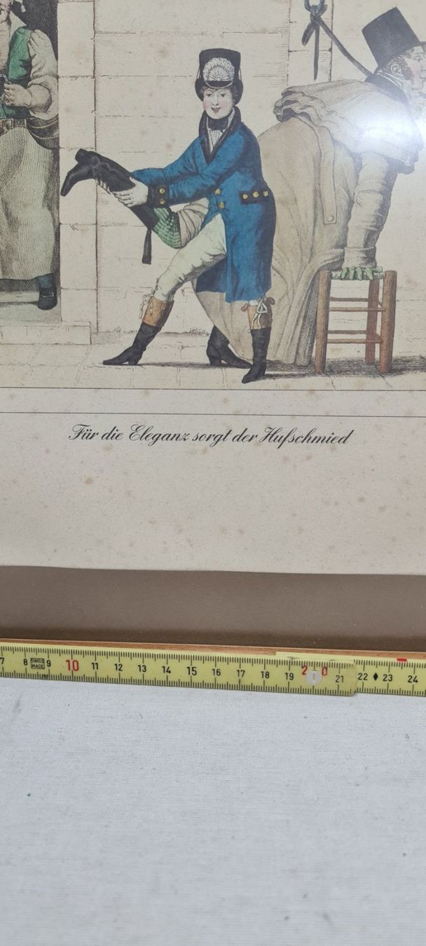 Grafiken & Lithographien: Der Schuh in der Karikatur, Lithographie – Gebraucht aus Sins von sagitarius58 2
