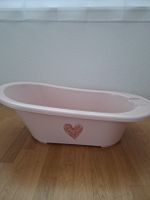 Baby Badewanne rosa mit Herzmotiv guter Zustand