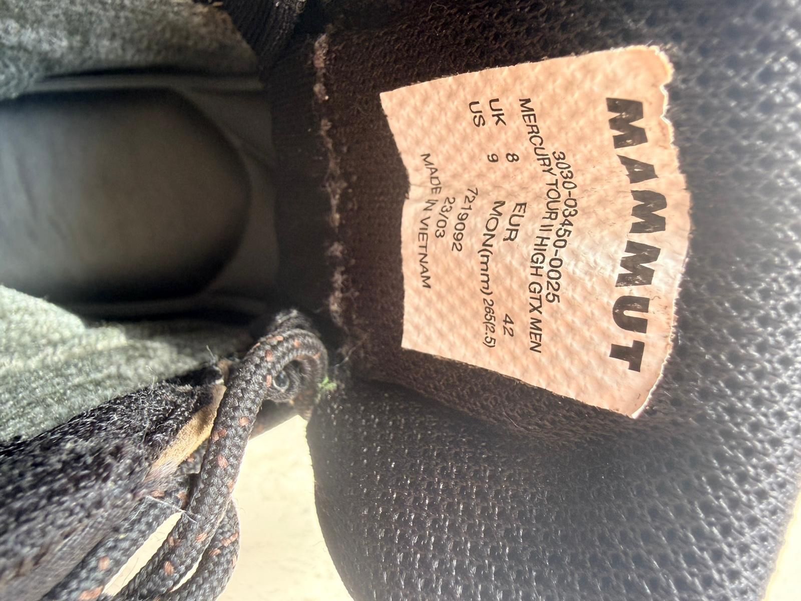 Mammut Herrenschuhe: Mammut Wanderschuhe Grösse 42  – Neu (gemäss Beschreibung) aus Wil SG von Peachy 3