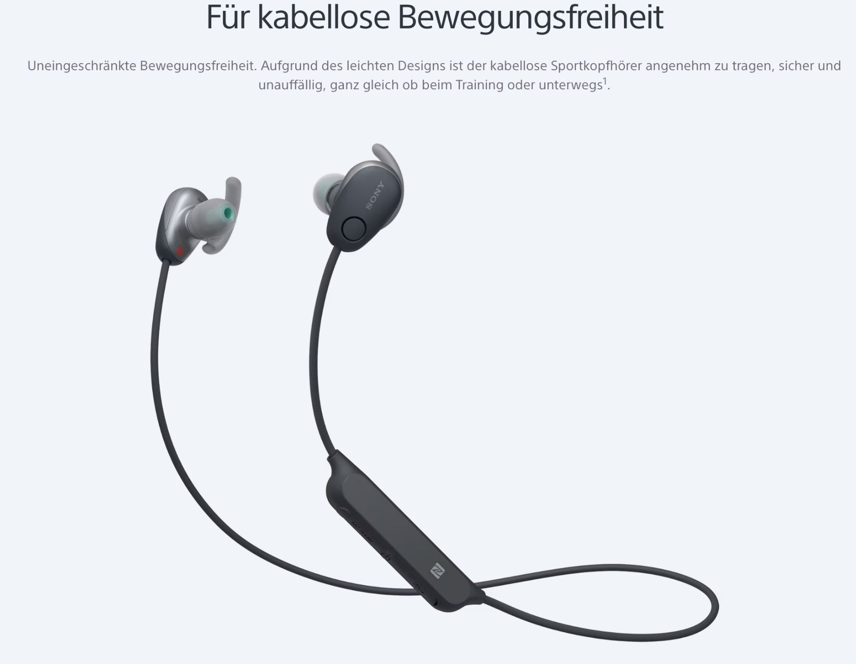 Sony Cuffie: Sony  WI-SP600N  In-Ohr Kopfhörer – Nuovo e nell'imballaggio originale da Hochwald venduto da robwol