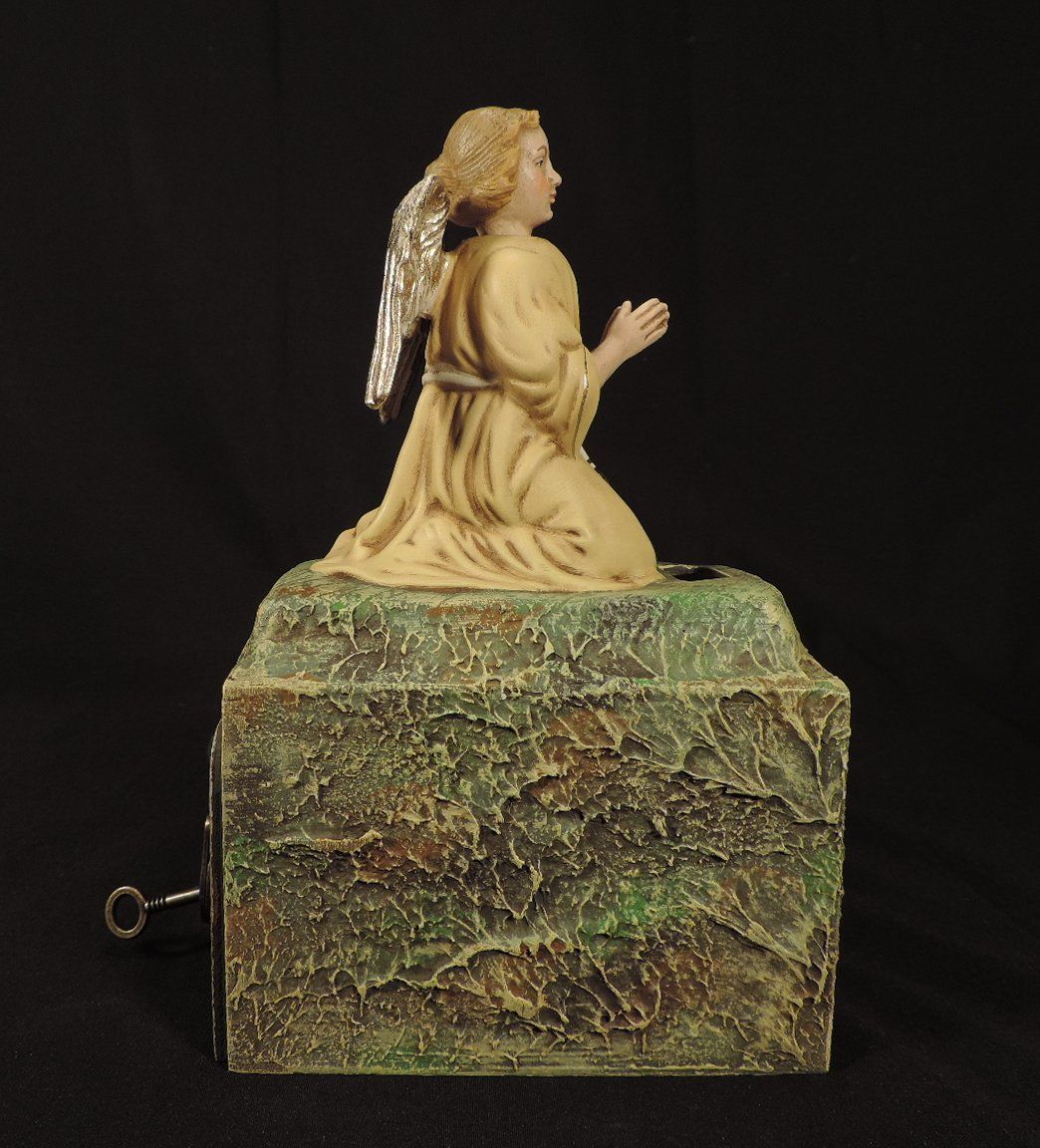 Statuette: Nickfigur, Spendenkasse, Engel Kollekte – Nuovo e nell'imballaggio originale da Duggingen venduto da doogbua 2