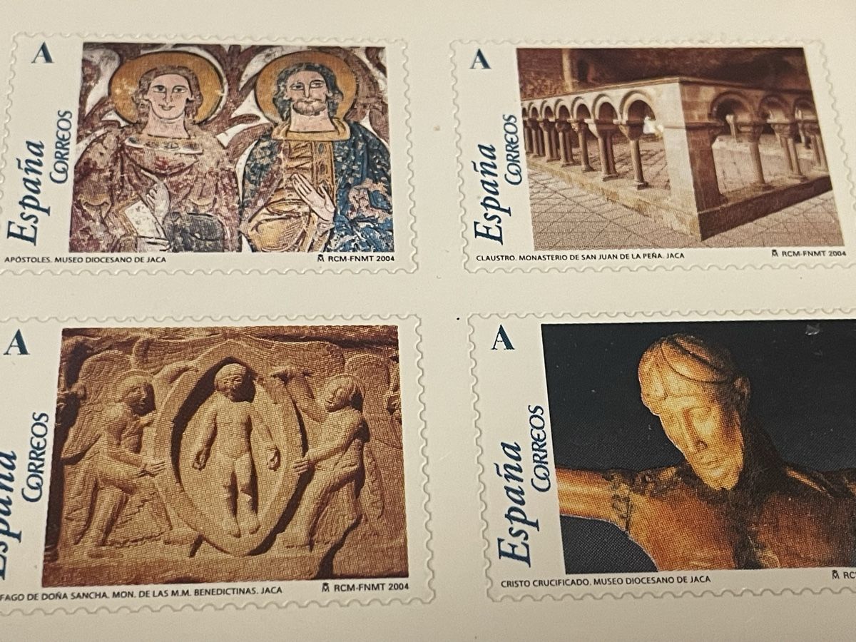 Tutti i francobolli: Briefmarken Spanien 8er Block Kunst – Usato da Buchs AG venduto da fpatricia 4