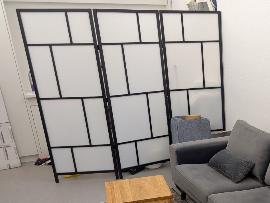Ikea Paraventi: IKEA RISÖR Raumteiler (216x176 cm) – Usato da Oetwil am See venduto da fel_kj86