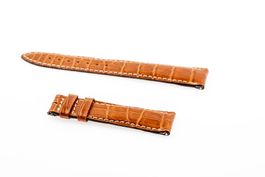 Jaeger-LeCoultre brown leather strap 19mm NEW